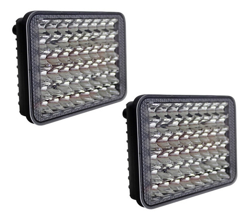 Jgo Faros Led Autos 9-30v 144w 48leds Alta Y Baja