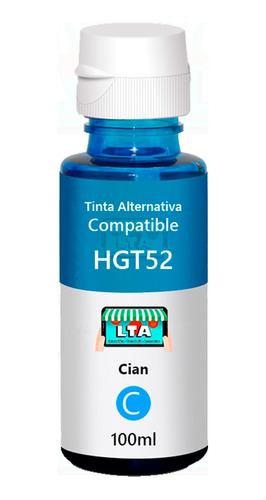 Botella Tinta Cian Alternativa Compatible Smart Tank 720