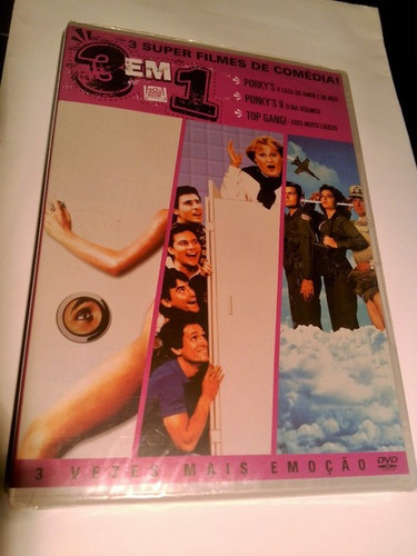 Porkys 1 E 2 Top Gand Ases Muito Loucos Dvd Lacrado