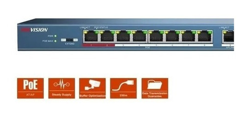Switch Hikvision DS-3E0109P-E/M(B)