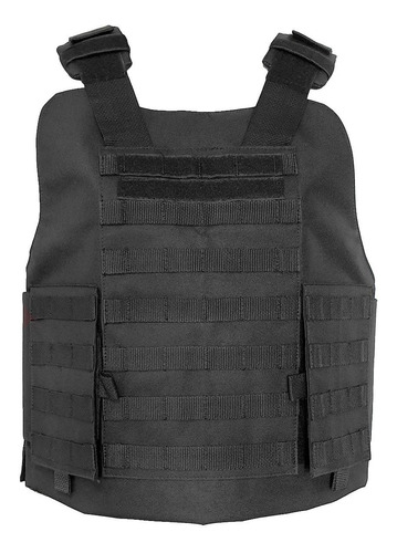 Chaleco Táctico Funda Molle Porta Placa Black Ops