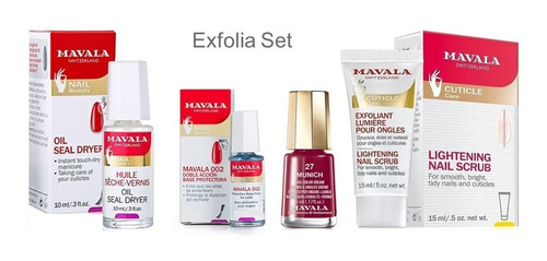 Mavala Kit Con Mascarilla Exfoliante P/uñas 15ml