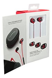 Audifonos Hyperx - Negro Y Rojo Rojo