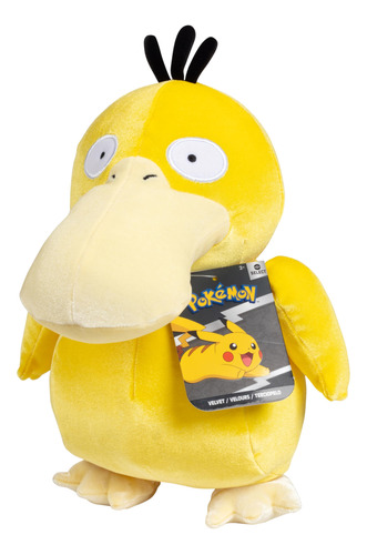 Peluche Pokémon Psyduck De Peluche, 20 Cm - 8 Pulgadas