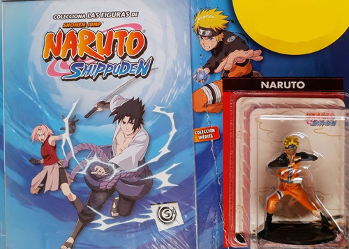 Naruto Shippuden N° 1 Naruto Figura + Fasiculo