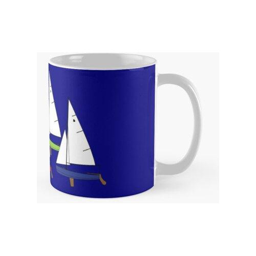 Taza Carreras De Veleros Gp14 Calidad Premium