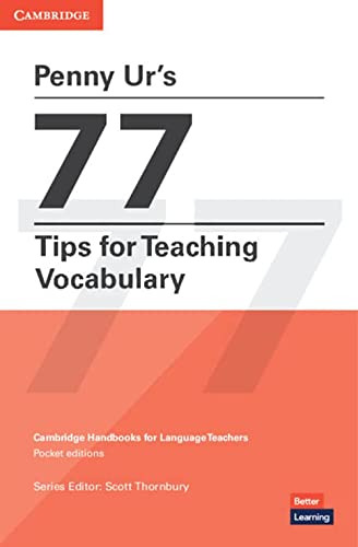 Libro Penny Ur's 77 Tips For Teaching Vocabulary De Vvaa Cam