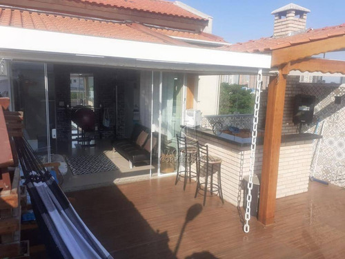 Cobertura Com 2 Dormitórios À Venda, 100 M² Por R$ 460.000,00 - Paraíso - Santo André/sp - Co5477
