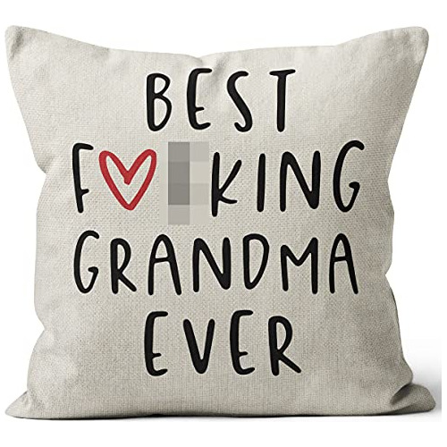 La Mejor Funda De Almohada Abuela, Regalos De Abuela De...