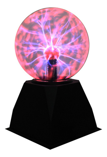 Luz De Bola De Plasma Magic Nebula De 5 Polegadas