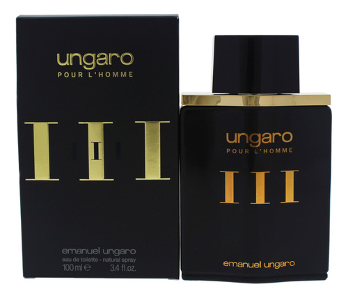 Perfume Emanuel Ungaro Ungaro Iii Para Hombre Edt Spray 100