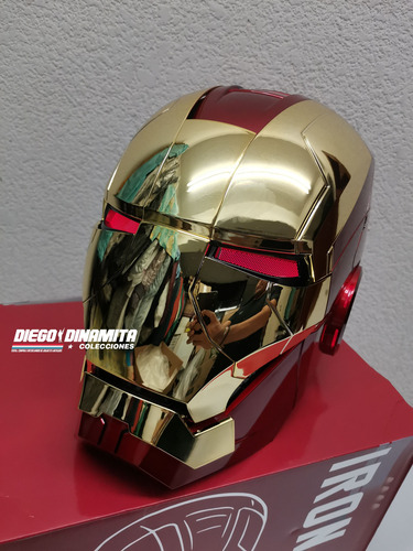 Casco Iron Man Mark5 Comandos De Voz Mk5 Ironman2 Helmet Dor (Usado)