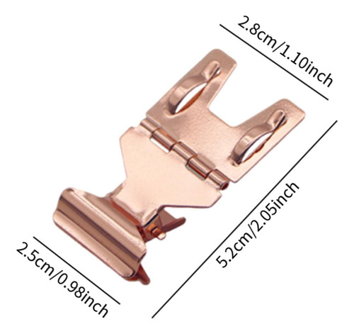 5 Clips Para Letreros, Soportes Para Etiquetas Con Clip Rosa