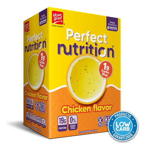 6 Perfect Nutrition Chicken Flavour Soup Sabor Chicken Flavour Soup