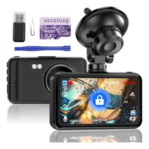 Comprar Cámara De Coche Dash Cam Ssontong 1080p Fhd Dvr Con Pantalla
