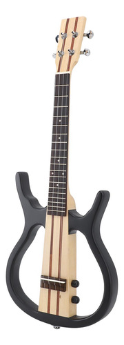 Ukelele Eléctrico Para Niños A45 De 4 Cuerdas Maple Wood Pro