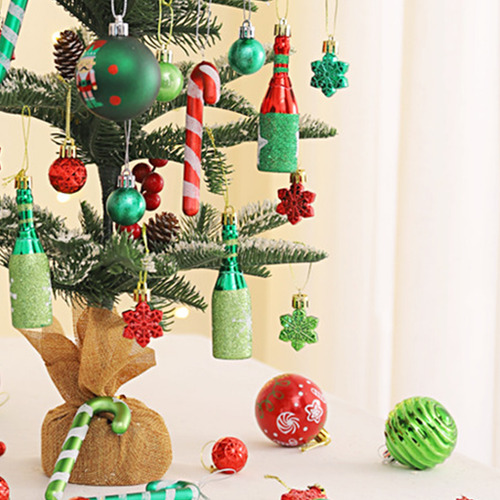 Juego De 66 Adornos Decorativos Variados Para Colgar Árboles