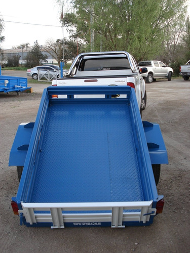 Trailer Batan Cuatri Mini Tractor Moto Cargas Generales
