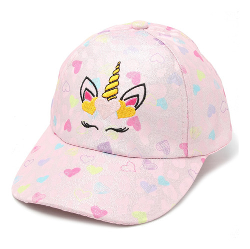 Cap Gorra Visera Unicornio Niña Nena Brillo Importado