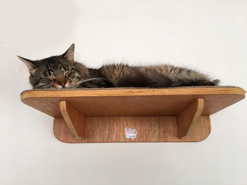 Imagem 1 de 3 de Prateleira Arredondada Para Gato