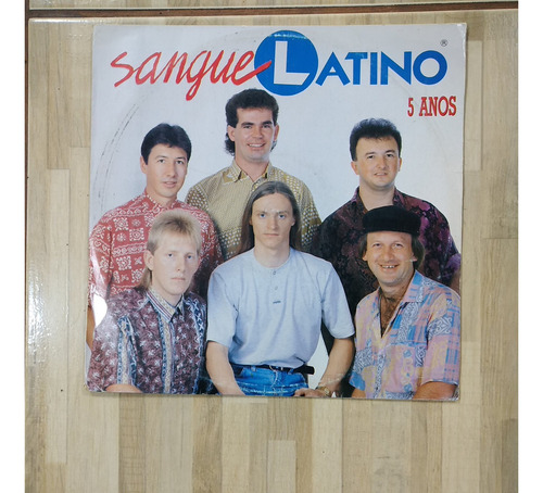 Vinil/lp Sangue Latino,os Atuais,corpo E Alma (Usado)