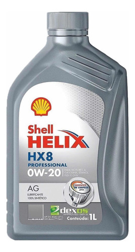 Aceite  0w20 Sintético Shell  Hx8 Original