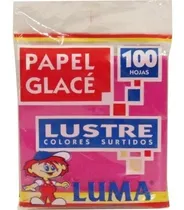 Comprar Papel Glace Luma Lustre Colores Surtidos X 100 Hojas