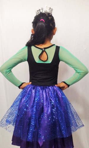 Disfraz Vestido Ana Froze Elsa Niña Princesa Hallowen Envio
