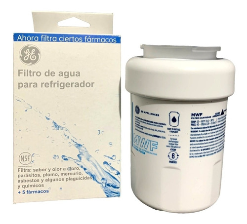 Filtro Agua Refrigerador Mwf  Canastier Ge Mabe Original 