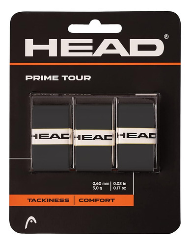 Head Prime Tour Overgrip 3 Pack - Negro
