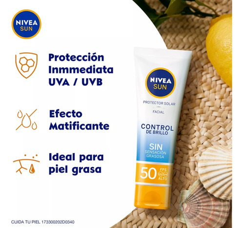 Pack Bloqueador Solar Facial Fps50 Nivea (2)