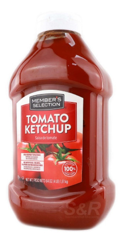 Ketchup Salsa De Tomate 1.81 Kg / 64 Oz M - G A $17