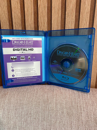 Dragonheart 4 Battle For The Heartfire Blu Ray Corazón Drago