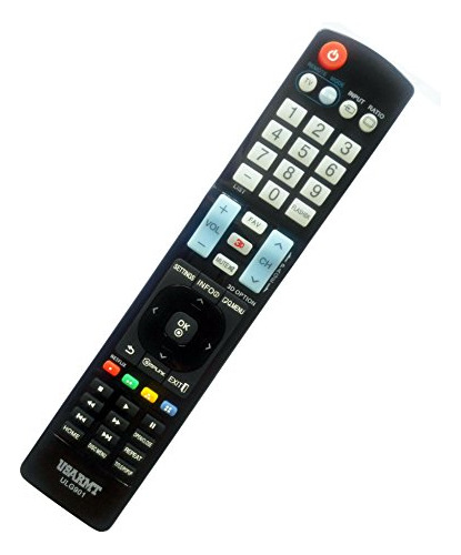 Nuevo LG Universal Tv-dvd Reproductor De Blu-ray Remote Fit 