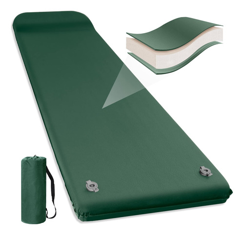 Elecinnov Self Inflating Sleeping Pad For Camping 20s Quick.