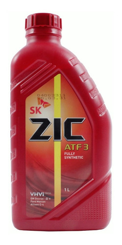 Aceite Zic Atf 3 Dexron Iii Mercon Sintético 1 Litro