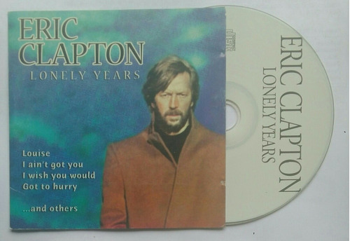 Eric Clapton Cd Lonely Years Original Argentina 1998 