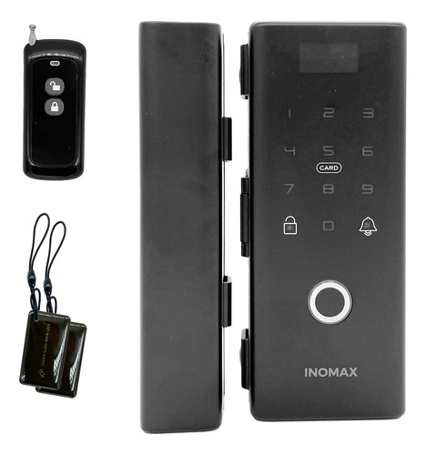 Cerradura Electronica Puerta Vidrio Blindex - Con App Huella