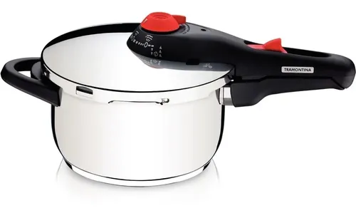Panela de Pressão Aço Inox 4,5L 22CM Solar Tramontina