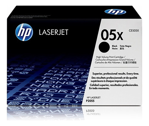 Toner Hp 05x Ce505x Laserjet P2050/p2055 Alta Capacidad