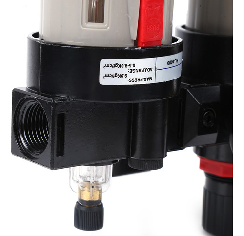 Tratamiento De Fuente De Filtro De Aire Comprimido Con Separ