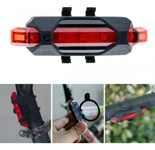 2 Unidades De Luces De Carga Usb, Mini Luz Trasera, Lámpara