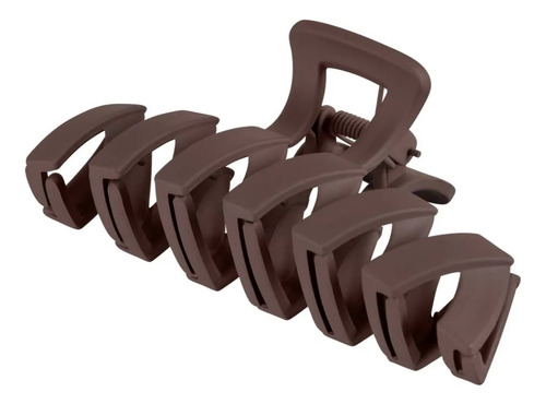 Piranha De Cabelo Line Marrom Fosco Grande Proart