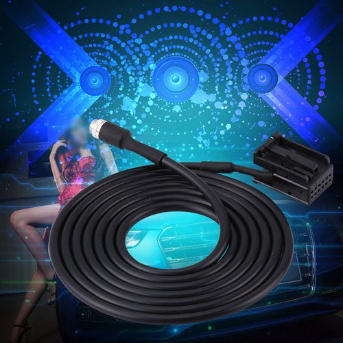 Adaptador De Cabo Auxiliar De Entrada De Áudio Mp3 6000 Cd