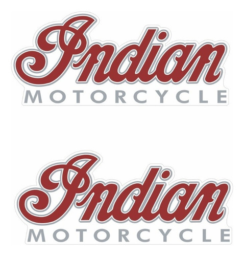 Par Adesivos De Tanque Moto Para Indian 16480