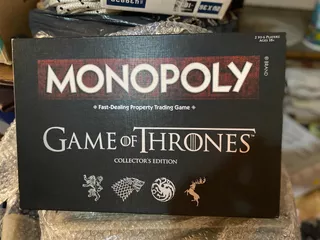 Monopoly Game Of Thrones Importado