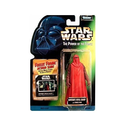 Figura De Acción Star Wars Power Of The Force Royal Guard 3.