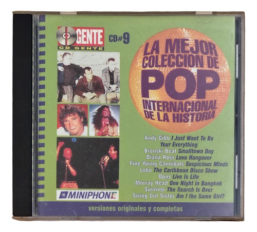 La Mejor Colección Pop Revista Gente Lote 9 Cds Estándar (Usado)