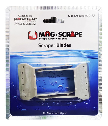 Mag-float Scraper Blades Small & Medium - Lâmina P/ Raspador