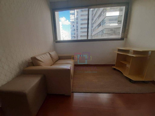 Imagem 2 de 17 de Apartamento Com 1 Dormitório Para Alugar, 50 M² Por R$ 1.650,00/mês - Moema - São Paulo/sp - Ap0950